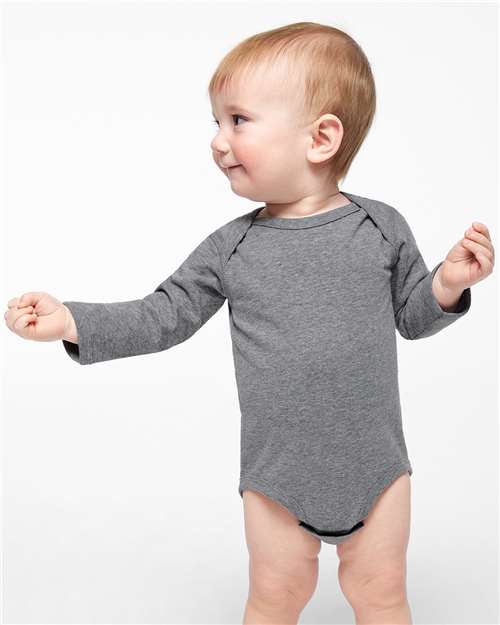 Rabbit Skins - Infant Fine Jersey Long Sleeve Bodysuit - 4421