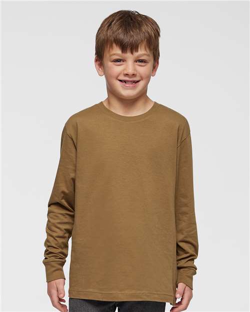 LAT - Youth Fine Jersey Long Sleeve Tee - 6201
