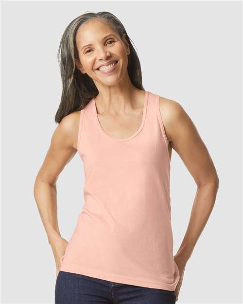 Gildan - Women's Softstyle® CVC Racerback Tank Top - 64220LCVC