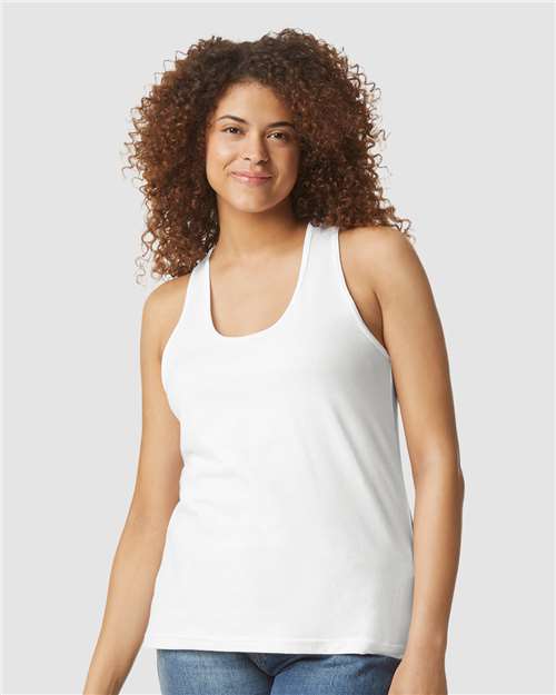 Gildan - Women's Softstyle® CVC Racerback Tank Top - 64220LCVC