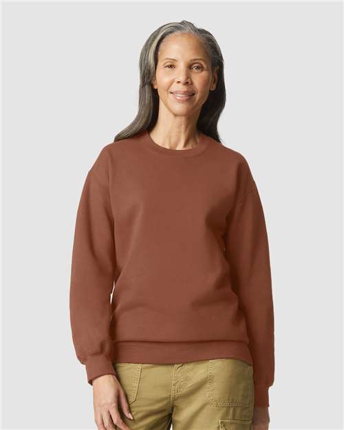 Gildan - Sudadera unisex Softstyle® de peso medio con cuello redondo - SF000