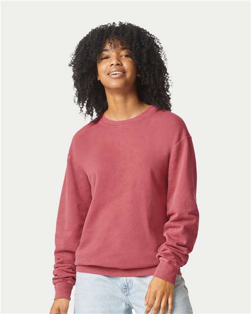 Comfort Colors - Unisex Garment-Dyed Lightweight Fleece Crewneck Sweatshirt - 1466