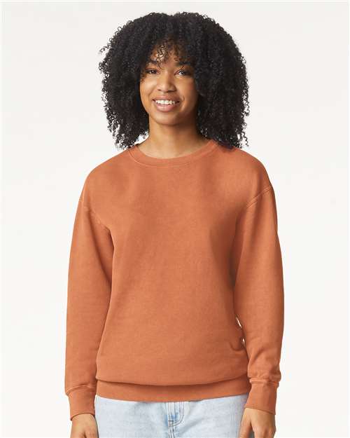Comfort Colors - Unisex Garment-Dyed Lightweight Fleece Crewneck Sweatshirt - 1466