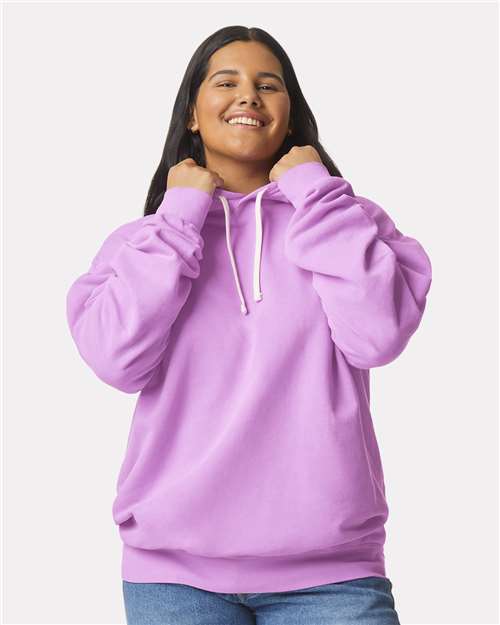 Colores Confort - Sudadera unisex con capucha de polar ligero teñido en prenda - 1467