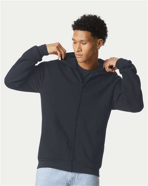 American Apparel - Unisex ReFlex Fleece Full-Zip Hoodie Sweatshirt - RF497