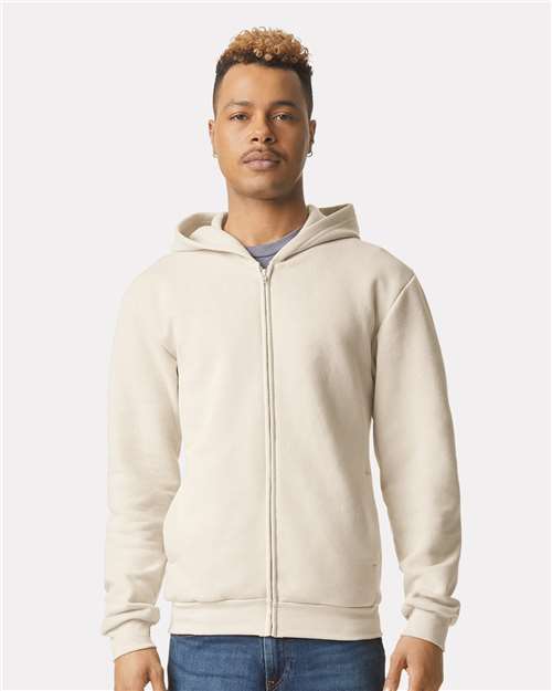 American Apparel - Unisex ReFlex Fleece Full-Zip Hoodie Sweatshirt - RF497