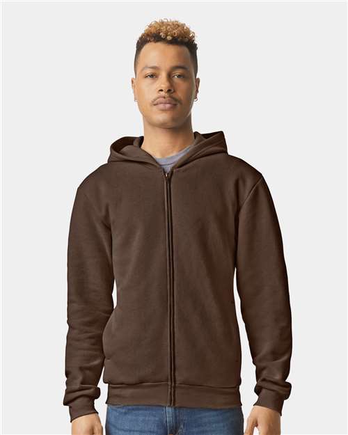 American Apparel - Unisex ReFlex Fleece Full-Zip Hoodie Sweatshirt - RF497