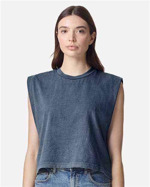 American Apparel - Women's Heavyweight Cotton Garment-Dyed Muscle Tee - 307GD