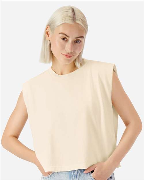 American Apparel - Women's Heavyweight Cotton Garment-Dyed Muscle Tee - 307GD