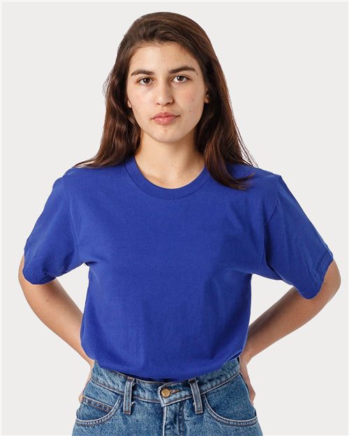 Los Angeles Apparel - Camiseta unisex de jersey fino, fabricada en EE. UU. - 20001