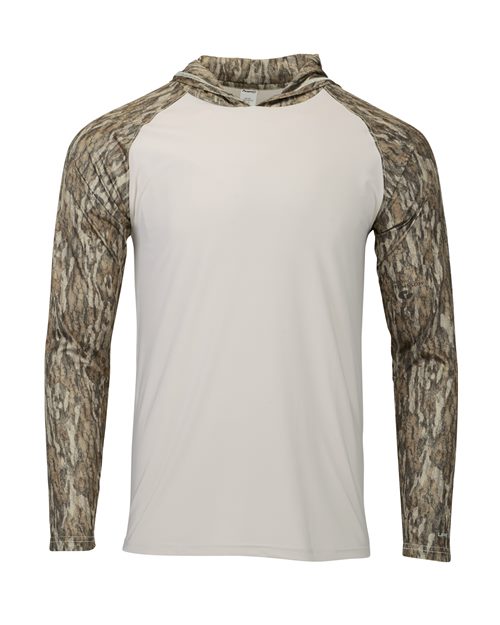 Paragon - Men's Biloxi Performance Colorblocked Hooded Long Sleeve T-Shirt - 241