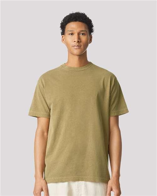 American Apparel - Unisex Garment-Dyed Heavyweight Cotton Tee - 1301GD
