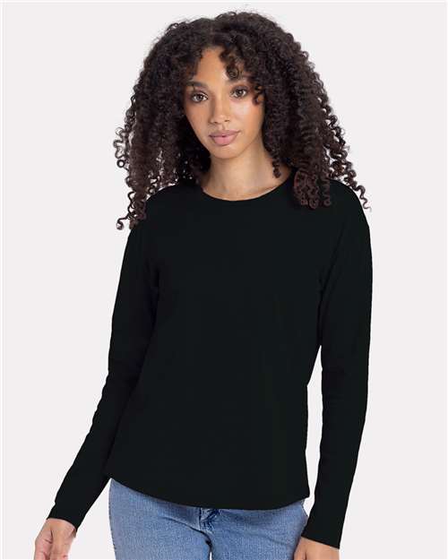Next Level - Women's Cotton Relaxed Long Sleeve Tee - 3911