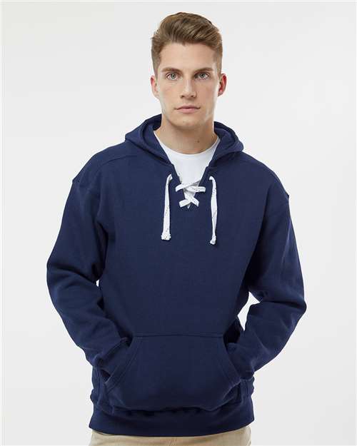 J. America - Men's Sport Lace Hooded Sweatshirt - 8830