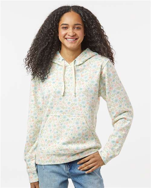 J. America - Men's Triblend Fleece Hooded Sweatshirt - 8871