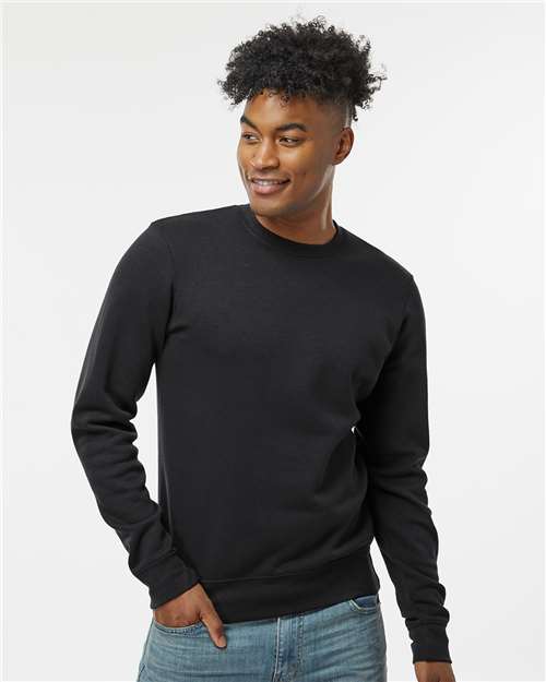 J. America - Unisex BTB Fleece Crewneck Sweatshirt - 8721