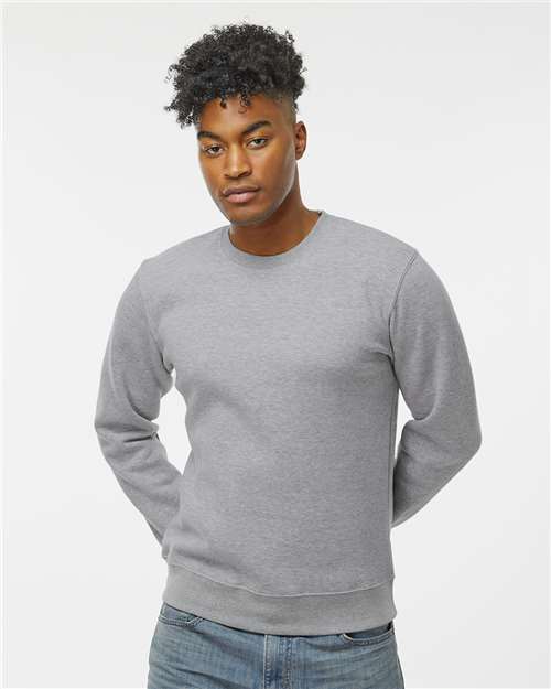 J. America - Unisex BTB Fleece Crewneck Sweatshirt - 8721