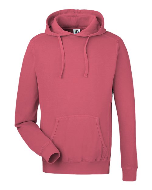 J. America - Sudadera unisex con capucha de polar teñido con pigmentos - 8730
