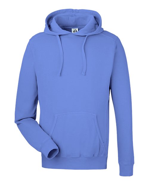 J. America - Sudadera unisex con capucha de polar teñido con pigmentos - 8730