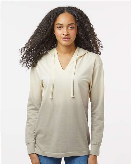 MV Sport - Women's French Terry Ombré Hooded Sweatshirt - W20185