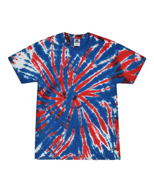 Colortone - Unisex Multi-Color Tie-Dyed T-Shirt - 1000