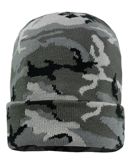Sportsman - Gorro liso con puños de 30 cm - SP12