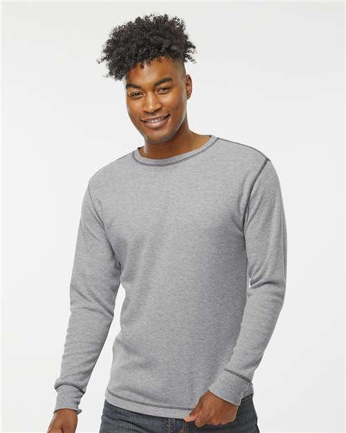 J. America - Camiseta térmica vintage de manga larga para hombre - 8238