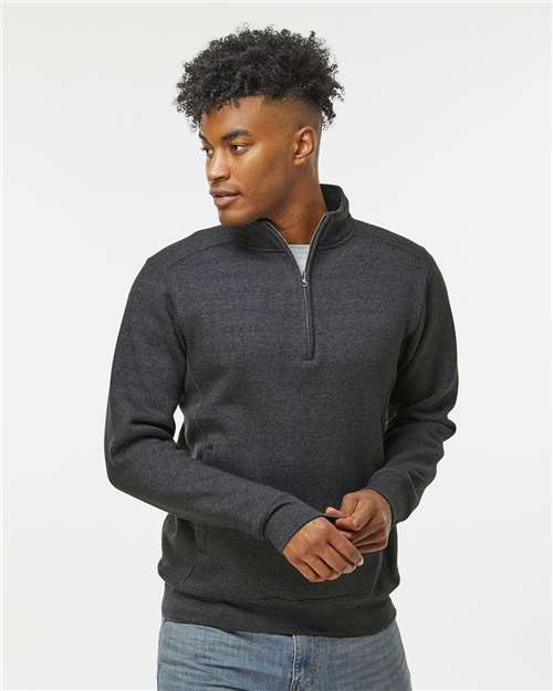 J. America - Unisex Heavyweight Fleece Quarter-Zip Sweatshirt - 8717