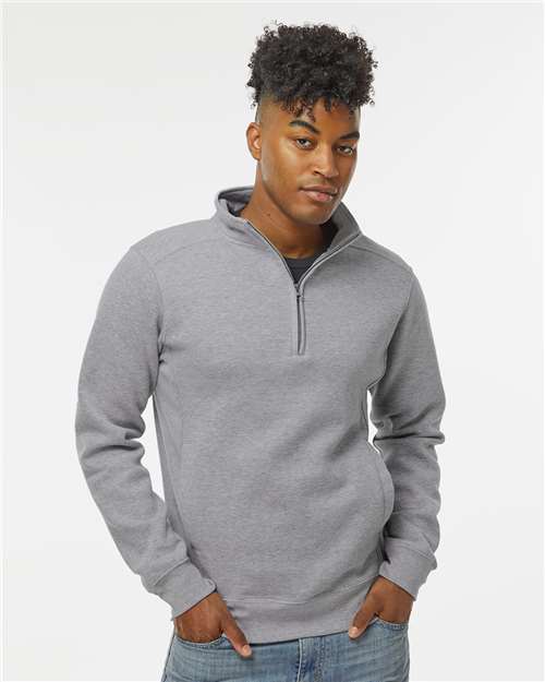 J. America - Unisex Heavyweight Fleece Quarter-Zip Sweatshirt - 8717