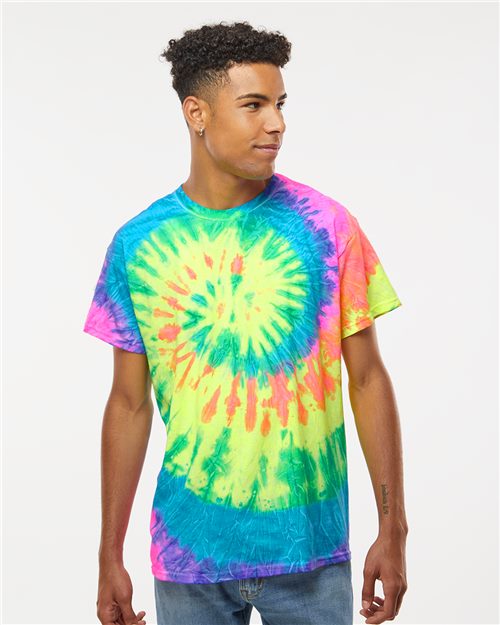 Colortone - Unisex Multi-Color Tie-Dyed T-Shirt - 1000