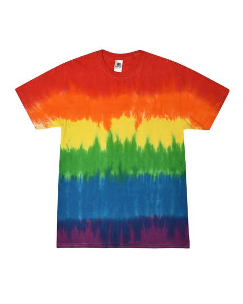Colortone - Unisex Multi-Color Tie-Dyed T-Shirt - 1000