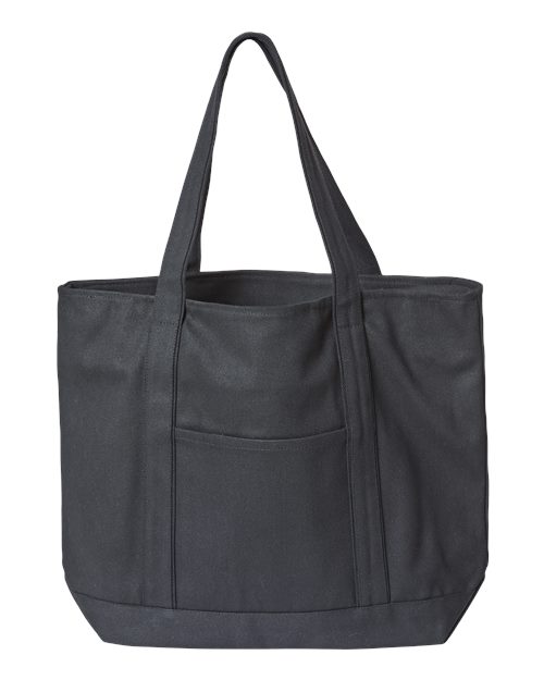 Liberty Bags - XL Zippered Cotton Canvas Resort Tote - 8873