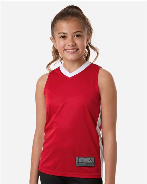 Augusta Sportswear - Camiseta de baloncesto juvenil Match-Up - 6887