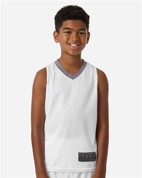 Augusta Sportswear - Camiseta de baloncesto juvenil Match-Up - 6887