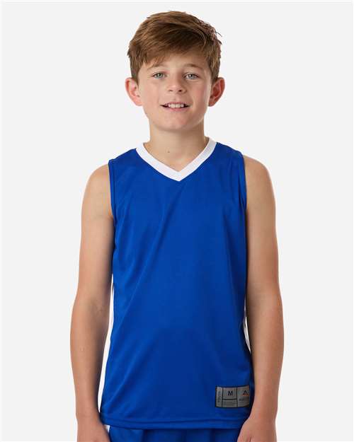 Augusta Sportswear - Camiseta de baloncesto juvenil Match-Up - 6887