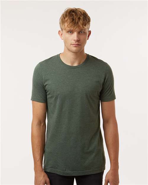 Tultex - Camiseta unisex de tejido peinado CVC - 602CVC
