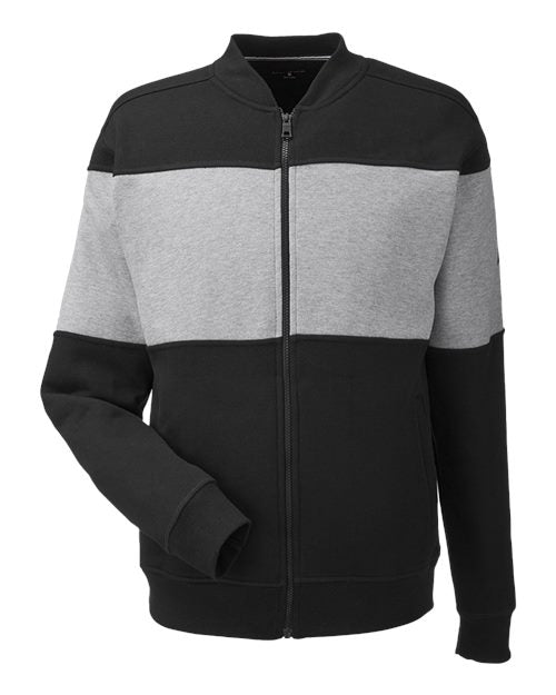 Nautica - Unisex Anchor Fleece Colorblocked Bomber Jacket - N17928