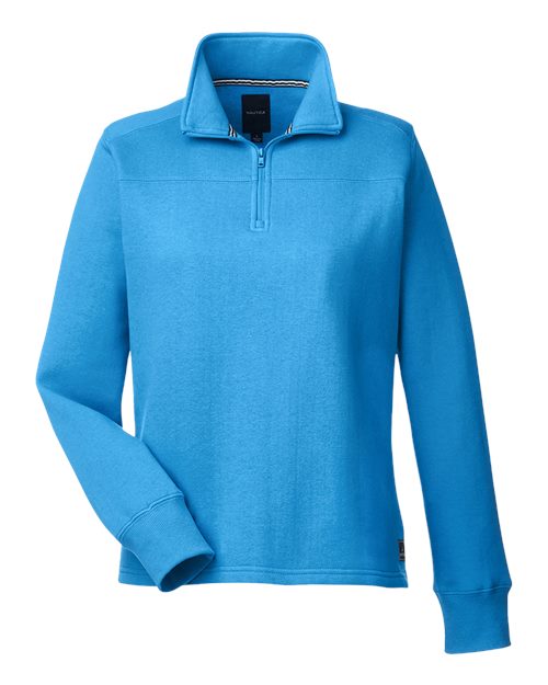 Nautica - Women's Anchor Fleece Quarter-Zip Sweatshirt - N17397