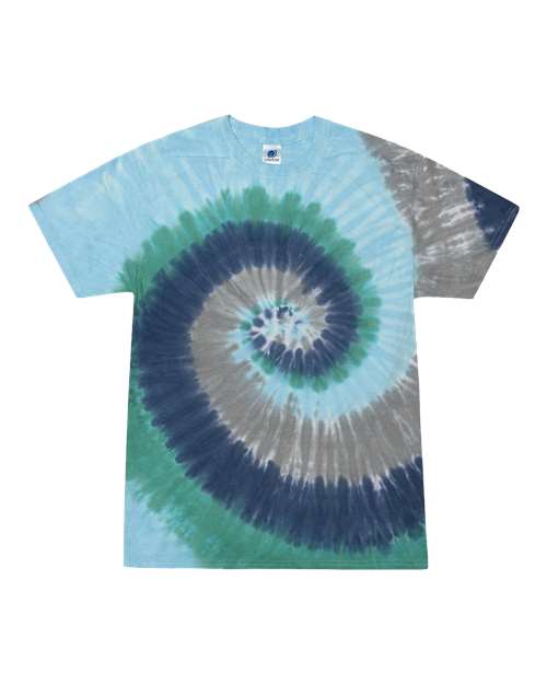 Colortone - Unisex Multi-Color Tie-Dyed T-Shirt - 1000