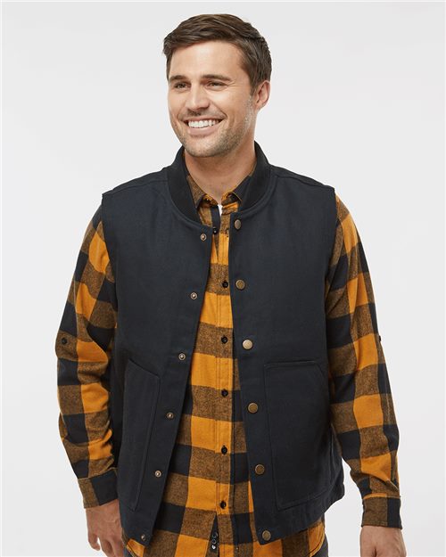 Independent Trading Co. - Men's Insulated Canvas Workwear Vest - EXP560V
