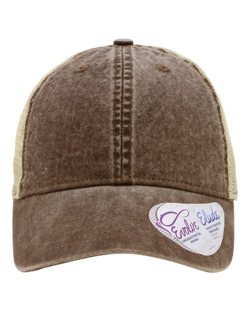 Infinity Her - Women's Washed Mesh-Back Cap - TESS