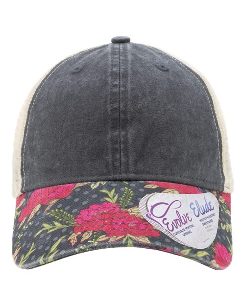 Infinity Her - Visera estampada para mujer con malla trasera - JANET
