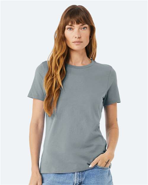 BELLA + CANVAS - Camiseta de punto holgada para mujer - 6400