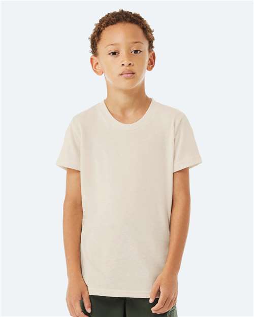 BELLA + CANVAS - Camiseta juvenil de mezcla triple - 3413Y