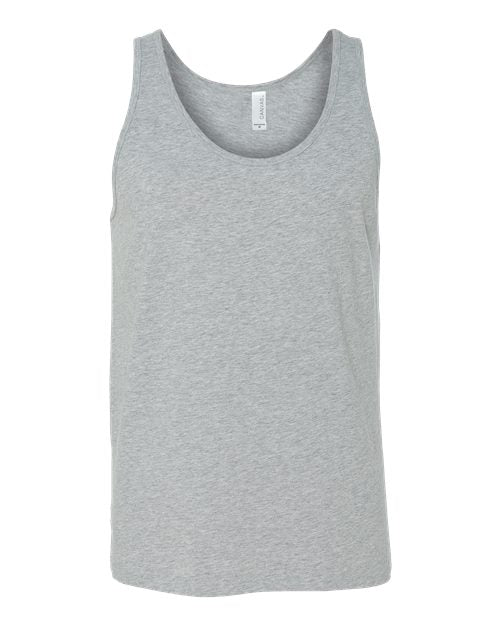 BELLA + CANVAS - Camiseta unisex de tirantes CVC jaspeada - 3480CVC