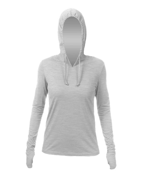 ANETIK - Women's Breeze Tech Hooded Long Sleeve T-Shirt - WSBRZH0