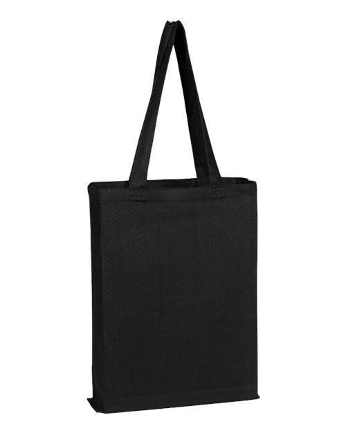 Q-Tees - Bolsa promocional con fuelle de lona - Q800GS