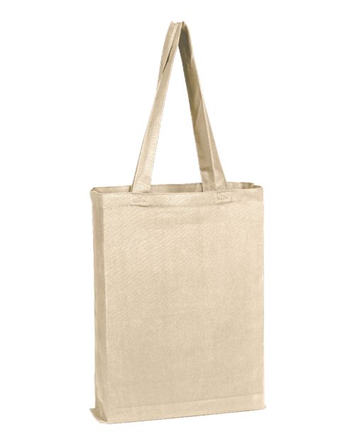 Q-Tees - Bolsa promocional con fuelle de lona - Q800GS