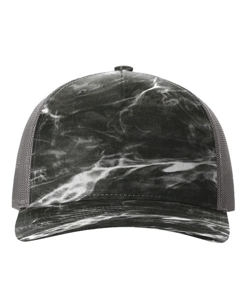 Richardson - Gorra de camionero estampada de cinco paneles - 112PFP