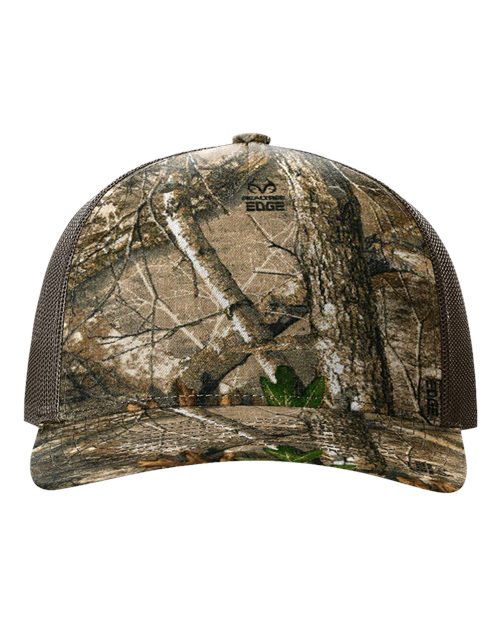 Richardson - Gorra de camionero estampada de cinco paneles - 112PFP